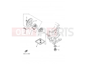 YAMAHA YFM 50 YFM50 YFM50RV 5YF9 2006 OIL PUMP