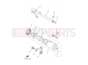YAMAHA YFM 50 YFM50 YFM50RV 5YF9 2006 SHIFT CAM & FORK