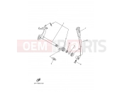 YAMAHA YFM 50 YFM50 YFM50RV 5YF9 2006 SHIFT SHAFT