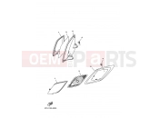 YAMAHA YFM 50 YFM50 YFM50RV 5YF9 2006 HEADLIGHT
