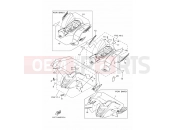 YAMAHA YFM 50 YFM50 YFM50RV 5YF9 2006 EMBLEM & LABEL 1