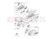 YAMAHA YFM 50 YFM50 YFM50RV 5YF9 2006 EMBLEM & LABEL 2