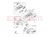 YAMAHA YFM 50 YFM50 YFM50RV 5YF9 2006 EMBLEM & LABEL 4