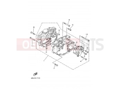 YAMAHA YFM 250 Bruin YFM250 YFM250BV BRUIN 1P07 2006 CRANKCASE