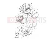 YAMAHA YFM 250 Bruin YFM250 YFM250BV BRUIN 1P07 2006 CRANKCASE COVER 1
