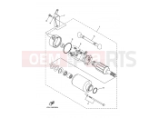 YAMAHA YFM 250 Bruin YFM250 YFM250BV BRUIN 1P07 2006 STARTING MOTOR