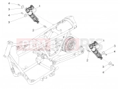 MOTOGUZZI V9 Bobber Sport 850 ABS Shock absorber