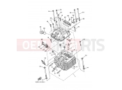 YAMAHA YXR 660 Rhino YXR660F YXR66FAV RHINO 5UGH 2006 CYLINDER HEAD