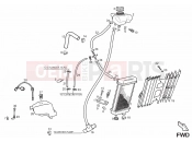 derbi Senda HYP 50 DRD EVO Cooling system