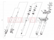 derbi Senda HYP 50 DRD EVO Front fork