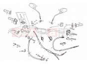 derbi Senda HYP 50 DRD EVO Handlebar - Controls