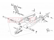 derbi Senda HYP 50 DRD EVO Swing arm - Shock absorber