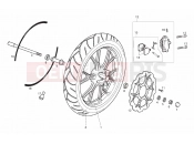 derbi Senda HYP 50 DRD EVO LTD EDITION Front wheel