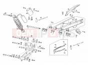 derbi Senda HYP 50 DRD EVO LTD EDITION Swing arm - Shock absorber