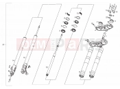 derbi Senda HYP 50 DRD EVO LTD EDITION Front fork