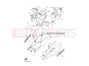 YAMAHA FZ6-S Fazer FZ6-S FAZER (5VXB) 2006 SIDE COVER
