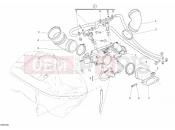 DUCATI 2008 Sportclassic 1000 THROTTLE BODY » INTAKE, CARBURETTOR