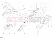 DUCATI Sportclassic 1000 S FOOTRESTS, RIGHT » UNCLASSIFIED