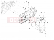 vespa 946 150 4T 3V ABS Crankcase cover - Crankcase cooling