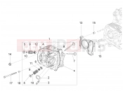 vespa 946 150 4T 3V ABS Head unit - Valve