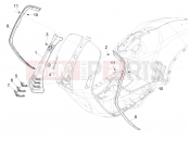 vespa 946 150 4T 3V ABS Front shield
