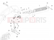 vespa 946 150 4T 3V ABS Rear suspension - Shock absorber/s