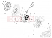 vespa 946 150 4T 3V ABS Flywheel magneto
