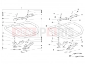 vespa 946 150 4T 3V ABS Rear luggage rack