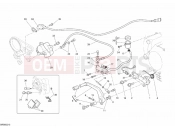 DUCATI Superbike 1098 S Tricolore REAR BRAKE SYSTEM » BRAKING SYSTEM