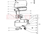 vespa Air cleaner component parts
