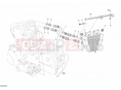 DUCATI Superbike 1098 S Tricolore OIL COOLER » LUBRICATION SYSTEM