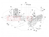 vespa LX 125 Touring ie Crankcase