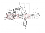 vespa LX 125 Touring ie Cylinder head cover