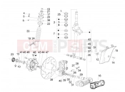 vespa LX 125 Touring ie Fork/steering tube - Steering bearing unit