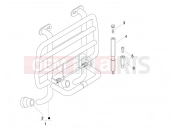 vespa LX 125 Touring ie Front luggage rack