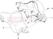 vespa LX 125 Touring ie Handlebars coverages