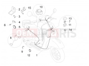 vespa LX 125 Touring ie Main cable harness