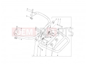 vespa LX 125 Touring ie Rear luggage rack