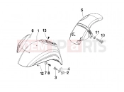 vespa LX 125 Touring ie Wheel huosing - Mudguard