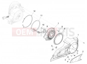 vespa Elettrica (BE, DE, EU, FR, GB, IT) Crankcase cover - Crankcase cooling