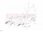 DUCATI Multistrada 1100 FOOTRESTS, RIGHT » UNCLASSIFIED
