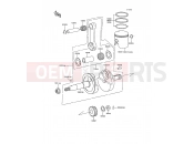 KAWASAKI 1989 Crankshaft/Piston(s)