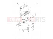 KAWASAKI 1989 Gear Change Drum/Shift Fork(s)