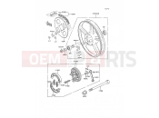 KAWASAKI 1989 Rear Hub
