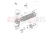 KAWASAKI 1989 Clutch