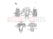 KAWASAKI 1989 Crankcase Bolt Pattern