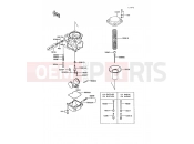 KAWASAKI 1989 Carburetor Parts