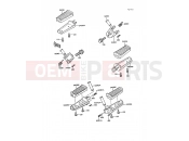 KAWASAKI 1989 Footrests