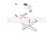 KAWASAKI 1989 Brake Pedal