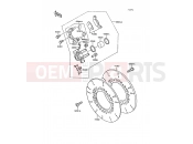 KAWASAKI 1989 Front Brake